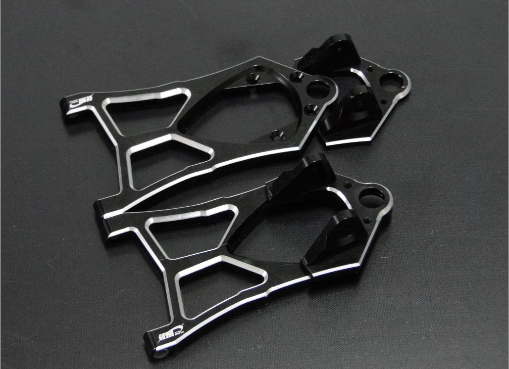 1/5 KM BAJA 5B / 5T / 5SC ALLOY FRONT LOWER ARM (BLACK) - PAIR J023B